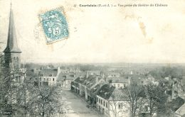 N°52263 -cpa Courtalain -vue Prise Du Théâtre Du Château- - Courtalain