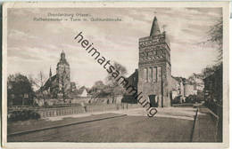 Brandenburg An Der Havel - Rathenowertor - Gotthardtkirche - Brandenburg