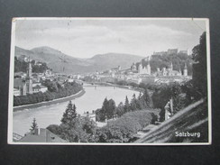 AK Österreich / Deutsches Reich 1938 Hindenburg Frankatur. Salzburg. Hochland Nr. 884 - Salzburg Stadt