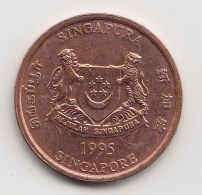 @Y@    Singapore   1  Cent  1995  (3827) - Singapour