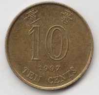 @Y@    Hong Kong   10 Cents  1997    (3835) - Hong Kong