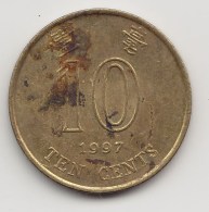 @Y@    Hong Kong   10 Cents  1997    (3836) - Hong Kong