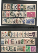 France 1957  Année Complète N°Y/T:1091/1141** Côte: 111,00 € - 1950-1959