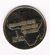 °°° PENNING BROEDERLIJK DELEN INVESTEERT IN AFRIKA  1  AFRO  1999 - Tokens Of Communes