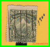 NEW ZEALAND  -  SELLO AÑO 1900 - Used Stamps