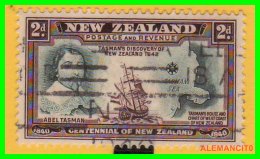 NEW ZEALAND  - SELLO  AÑO  1940 - Usati