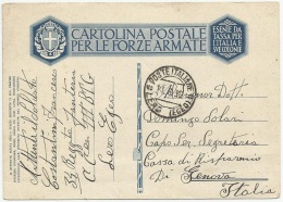 Greece 1936 Italian Occupation Of Leros - Lero (Egeo) Military Postcard - Dodecanese