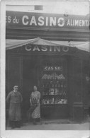 RARE CARTE PHOTO - BEAUCOURT - BOUTIQUE "CASINO" N° 1108- LOCALISEE DANS LA CORRESPONDANCE AU DOS EN 1905. - Beaucourt