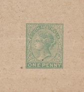 Australie Du Sud Vers 1890. Bande-journal, Wrapper, Timbre à 1 P. Vert Victoria - Covers & Documents