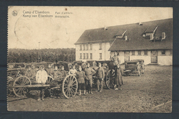 +++ CPA - CAMP D'ELSENBORN - Parc D'Artillerie - Kamp - Militaria - Soldat Armée Militaire - Nels - Cachet Taxe  // - Butgenbach - Butgenbach