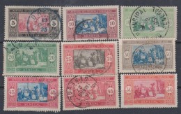 Sénégal  N° 72 / 86  O  La Série Des 17  Valeurs Oblitérations Moyennes à Belles ( Le 77 Neuf Sans Gomme) Sinon TB - Unused Stamps