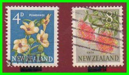 NEW ZEALAND - 2 SELLOS  AÑO  1960 - Usati