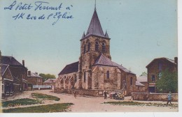 CPA Sainte-Geneviève - L'église - Sainte-Geneviève