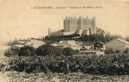 30   ROQUEMAURE    ENVIRONS  CHATEAU DE MONTFAUCON  1 - Roquemaure