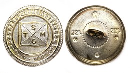 Bouton Officier Société Générale De Transports Maritimes à Vapeur. 22mm. Vers 1900 - Boutons