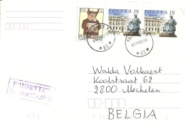 Polska 2005 Pabianice >> Mechelen B - Cartas & Documentos