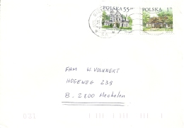 Polska 2000 Gizycko >> Mechelen B - Lettres & Documents