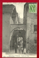 FIZ-24  Villeneuve  Ruelle De L'Ours. TRES ANIME.  Cachet Frontal 1908 - Villeneuve