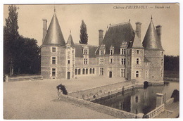 Château D'HERBAULT EN SOLOGNE  Façade Sud - Herbault