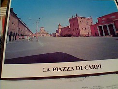 CARPI  PIAZZA MARTRI E TEATRO VB1996 FU8126 - Carpi
