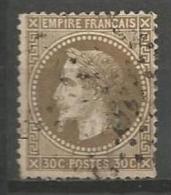 France - F1/085 - Type Napoleon III Lauré - N°30 Obl. - 1863-1870 Napoléon III Lauré