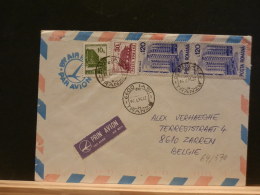 64/570    LETTRE   ROUMANIE  POUR LA BELG. - Poststempel (Marcophilie)