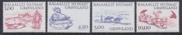 Greenland 1999 Viking 4v** Mnh (33715A) - Blocks & Sheetlets