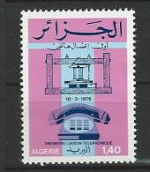 Algerie YT 639 " 1ere Liaison Téléphonique " 1976 Neuf** - Algeria (1962-...)