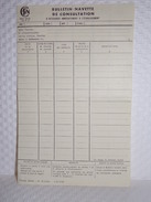 SNCF - Bulletin Navette De Consultation (Ancien Logo) - SNCF - Eisenbahnverkehr