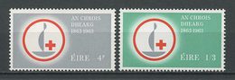 IRLANDE 1963  N° 161/162 ** Neufs MNH Superbes Cote 3 €  Croix Rouge Red Cross - Unused Stamps