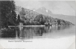 KEHRSITEN STATION → Sehr Alter Lichtdruck, Ca.1900 - Otros & Sin Clasificación