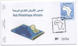 Maroc Morocco Marokko 2016 FDC 1er Jour Mi. ? Joint Issue Emission Commune Africa Shop Hub Philatélique ** - Marruecos (1956-...)