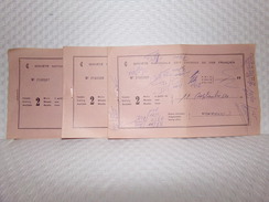 SNCF - Lot "Permis International De Circulation" LONDRE - MILAN - SNCF - Railway