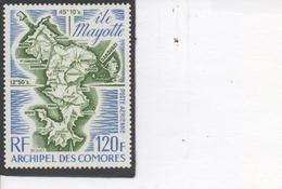 Comores -  Cartographie - Carte De L'Île MAYOTTE - Airmail