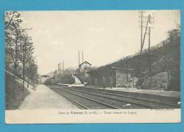 CPA - Chemin De Fer Arrivée Du Train Venant De Lagny - Gare De VAIRES 77 - Vaires Sur Marne