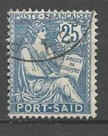 PORT-SAID N° 28 OBL TB - Used Stamps