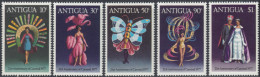 Antigua 1977 The 21st Anniversary Of Carnival. Mi 466-470 MNH - 1960-1981 Ministerial Government