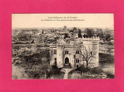 85 VENDEE, Le Château Et Vue Générale  De Maillezais, Les Chateaux De Vendée - Maillezais