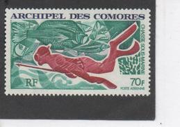 Comores -  Sport - Chasse Sous-marine : Pêcheur Sous-marin , Harpon - - Airmail