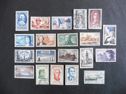 France :20 Timbres Oblitérés - Collections