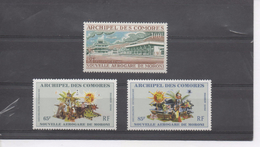 Comores -  Aviation - Nouvelle Aérogare De Moroni : Bâtiment De L'aérogare, Décoration Intérieure - - Airmail