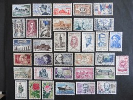 France :35 Timbres  Oblitérés : - Collectors