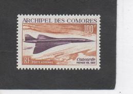 Comores -  Avion Supersonique "Concorde" - - Poste Aérienne