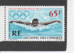 Comores -  Jeux Olympiques D'été De Mexico : Natation - - Poste Aérienne