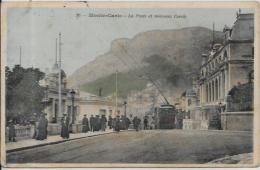 CPA Monaco Monte Carlo Tramway La Poste Circulé En 1909 - Monte-Carlo