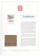 Carte Max Gold - Feuillet Or - 1692 - Zoutleeuw - 1971-1980