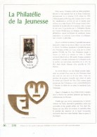 Carte Max Gold - Feuillet Or - 1724 - La Philatélie De La Jeunesse - 1971-1980