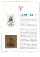 Carte Max Gold - Feuillet Or - 1734 - Aarschot - 1971-1980