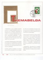 Carte Max Gold - Feuillet Or - 1746 - Themabelga - 1971-1980