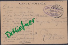 SCHWEIZ Feldpost Militärpostst: Ecole De Recrues 1.Div Infanterie Postst: Lausanne 26.IX.1911 AK Kaserne Deckenreinigung - Other & Unclassified